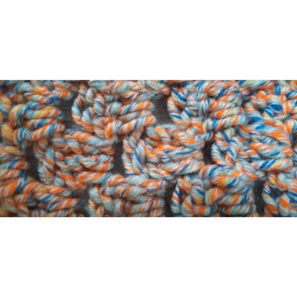 Cute handmade crochet teething ring blanket - Picture 4 of 5